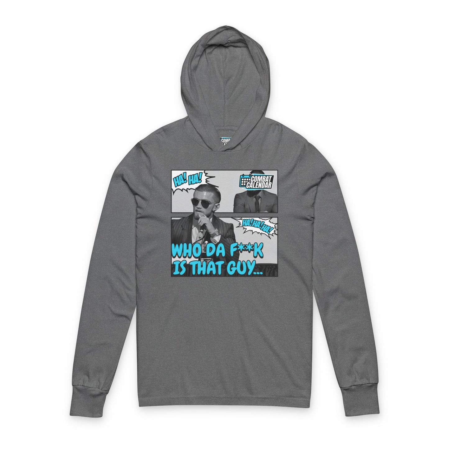 Who Da F Unisex Hooded Long Sleeve Tee