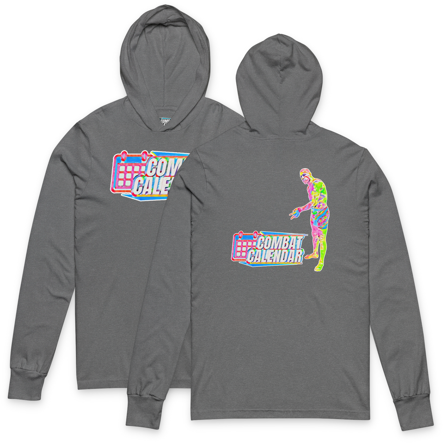 Combat Aura Unisex Hooded Long Sleeve Tee
