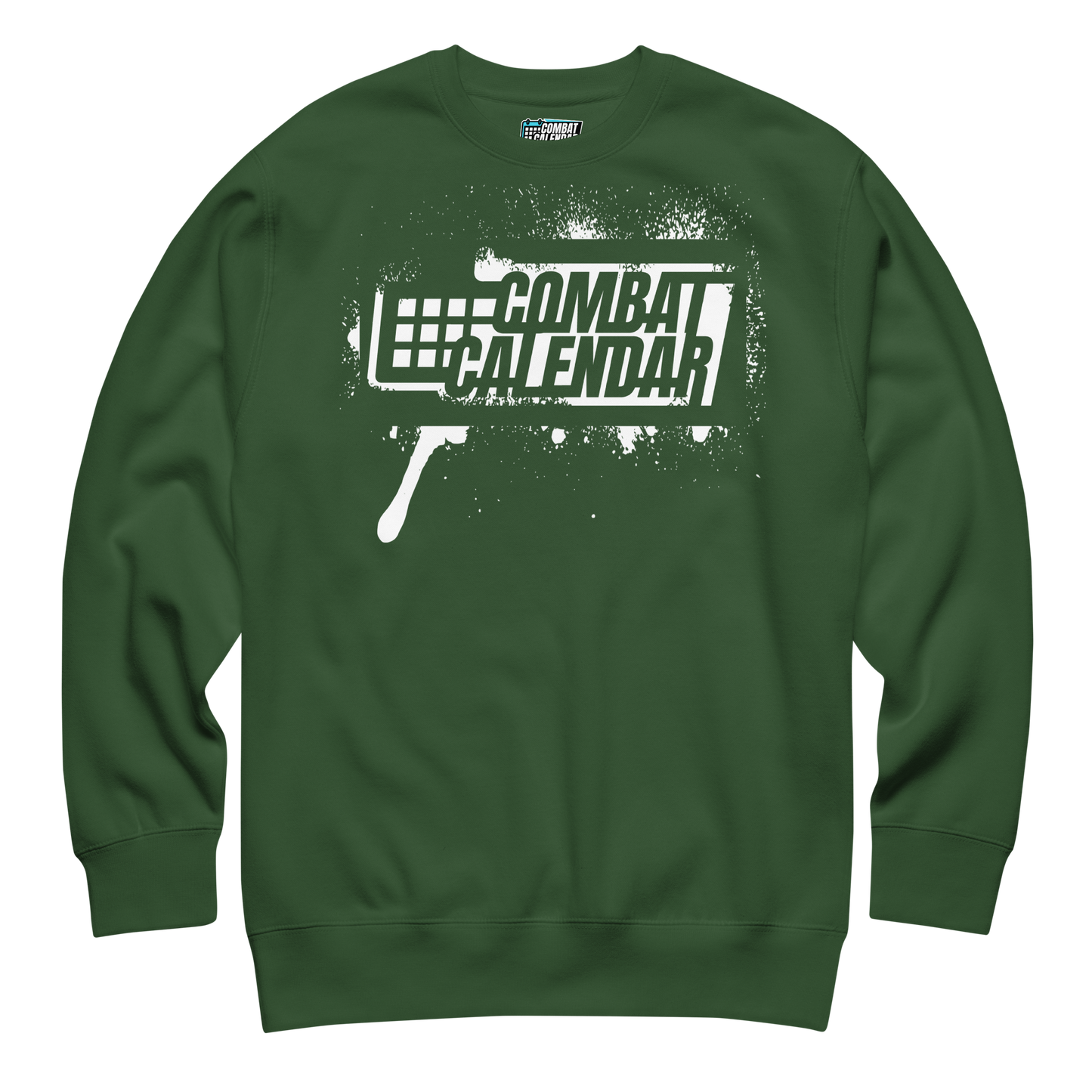 White Stencil Unisex Sweatshirt