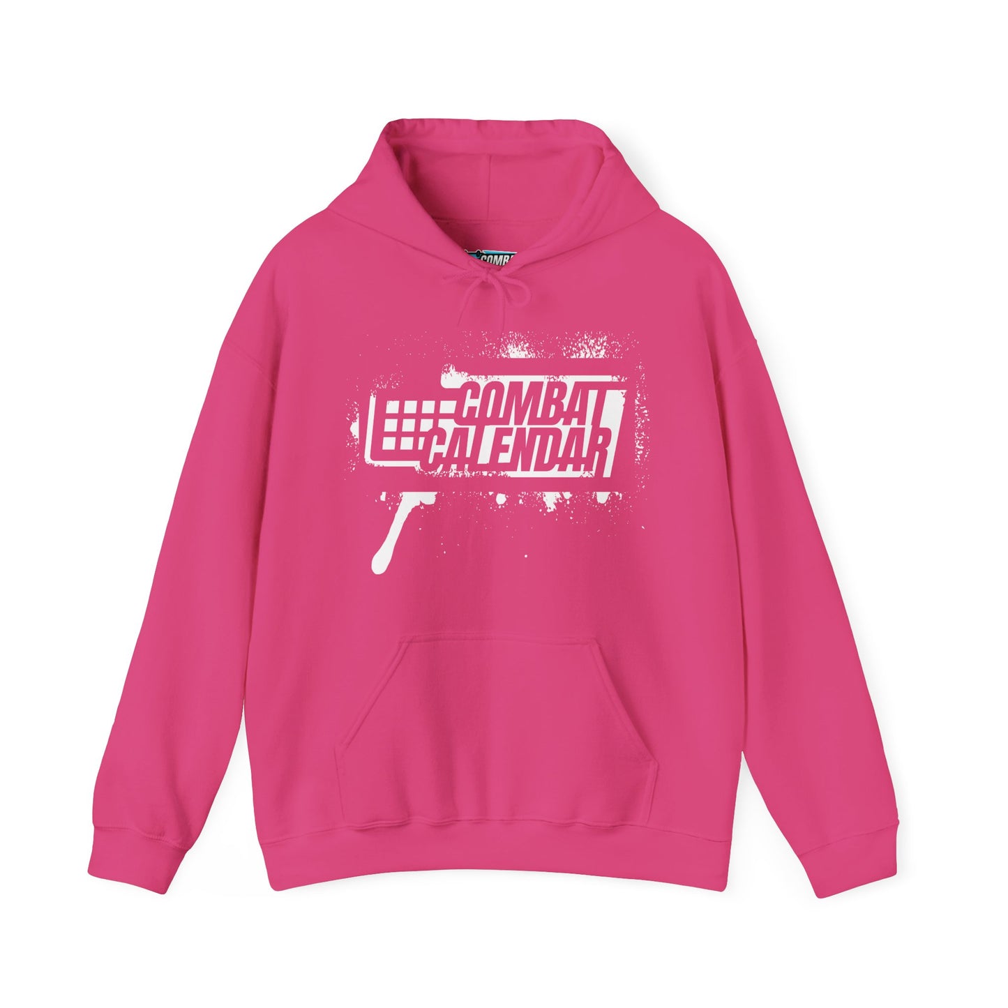 White Stencil Unisex Hoodie