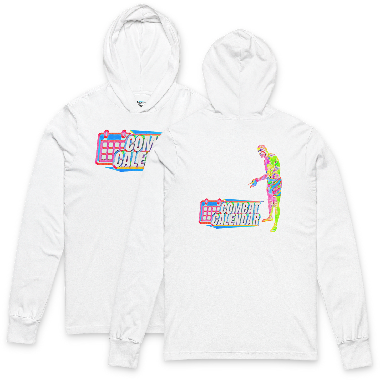Combat Aura Unisex Hooded Long Sleeve Tee