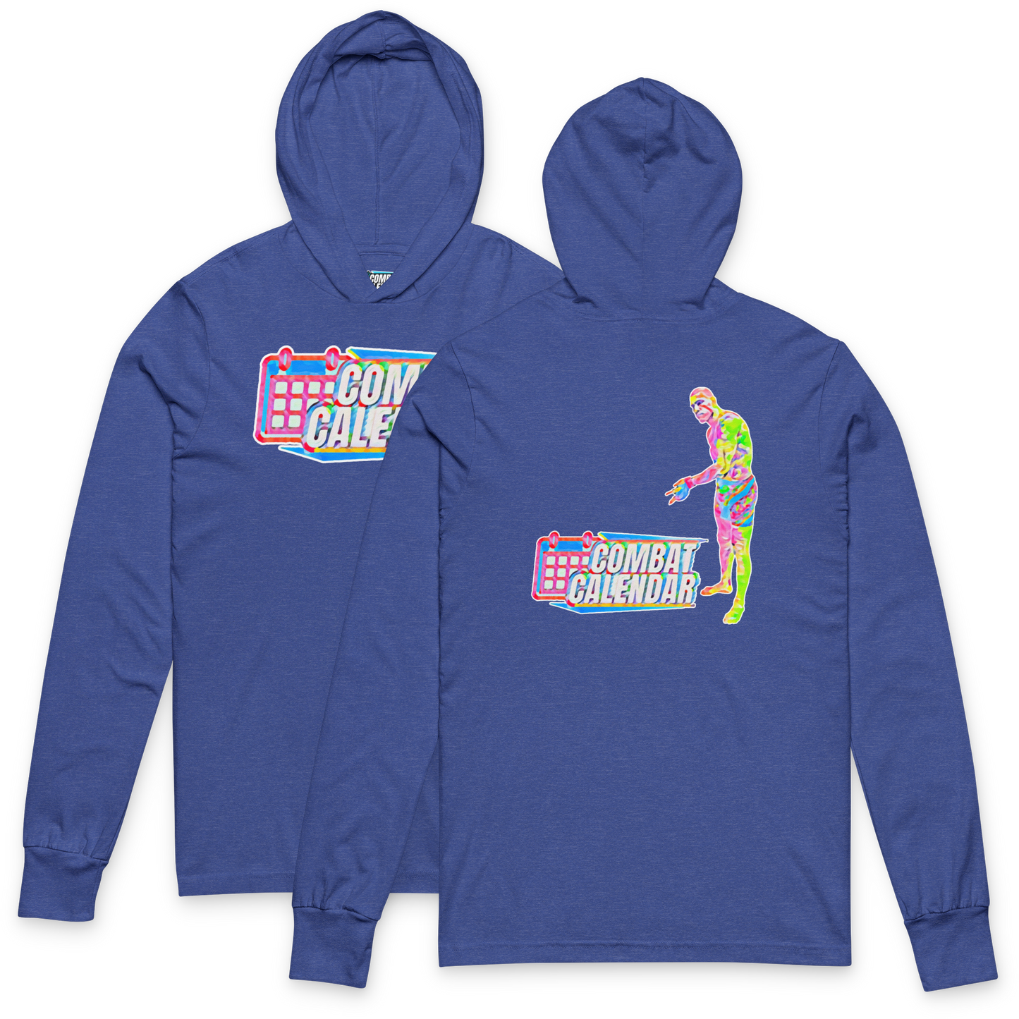 Combat Aura Unisex Hooded Long Sleeve Tee