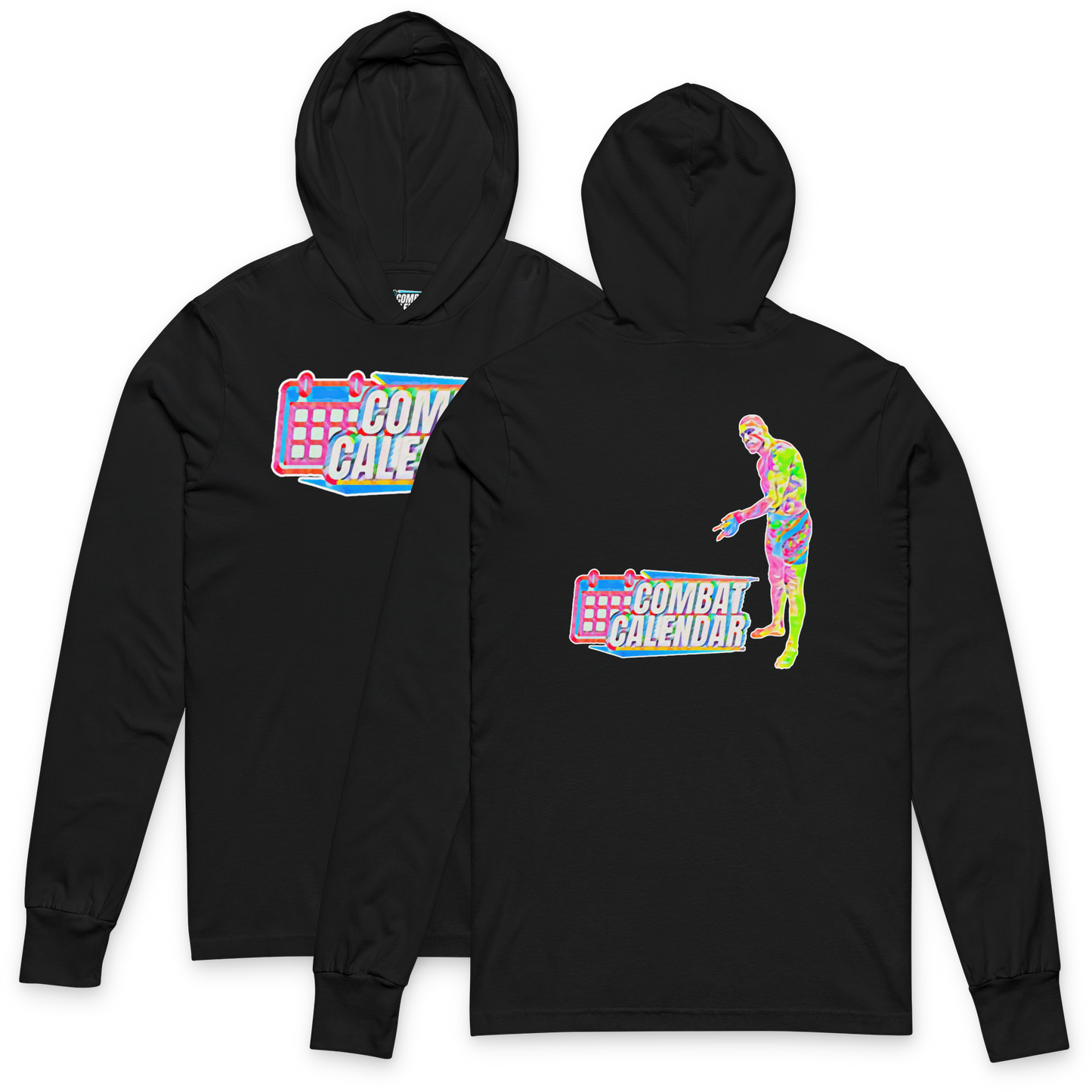 Combat Aura Unisex Hooded Long Sleeve Tee