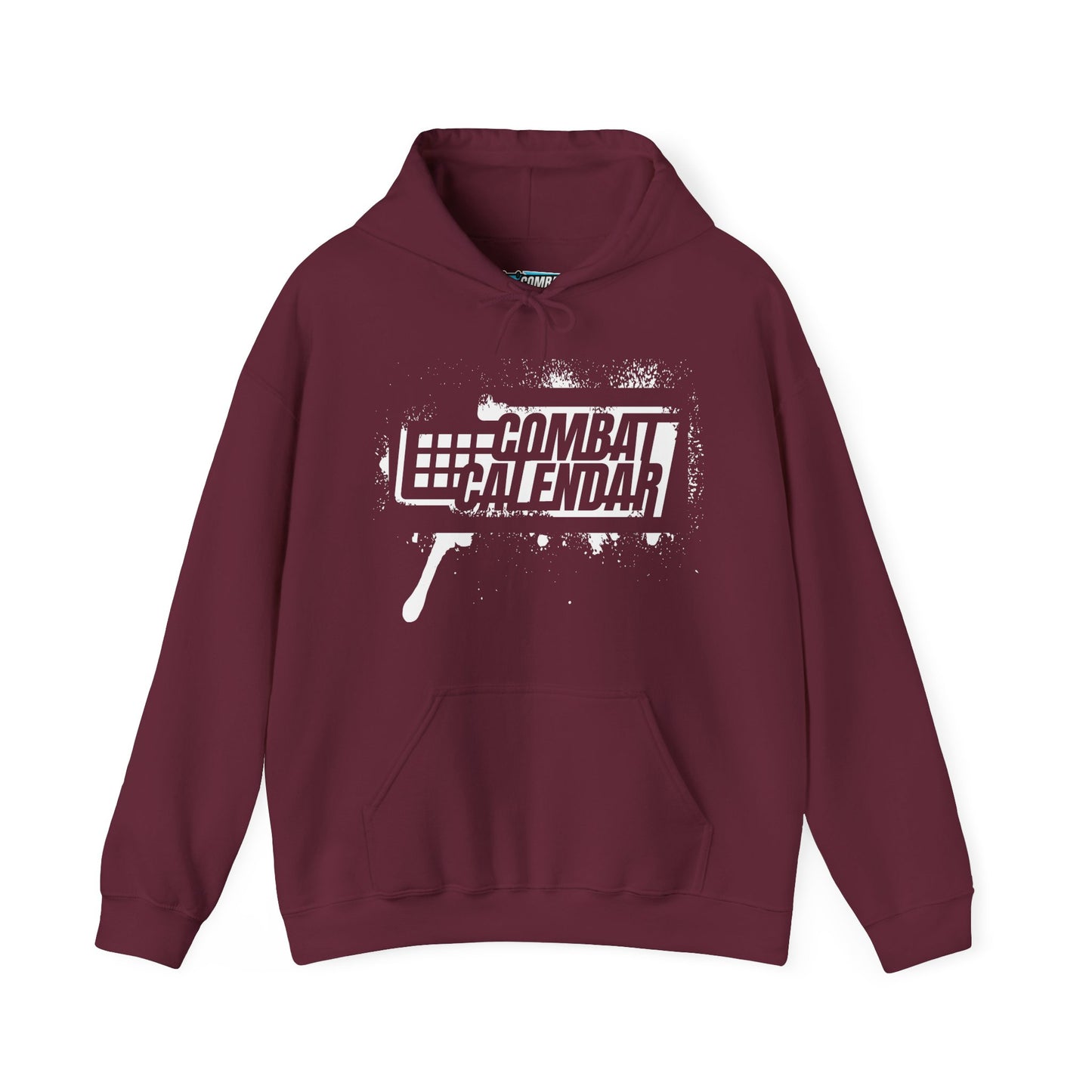 White Stencil Unisex Hoodie