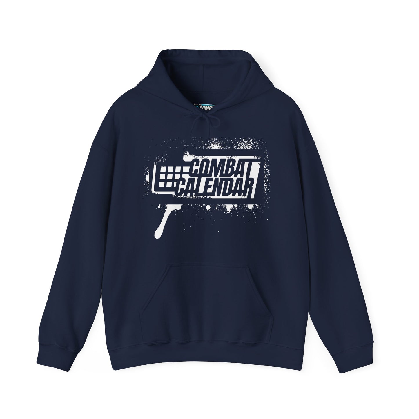 White Stencil Unisex Hoodie