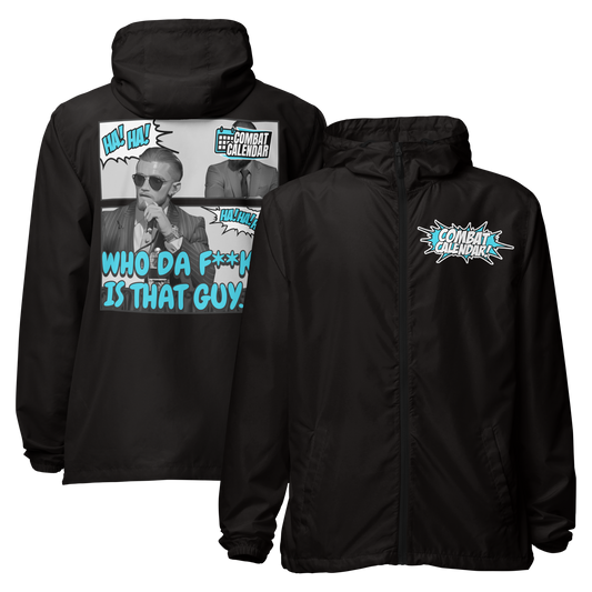 Who Da F Unisex Windbreaker